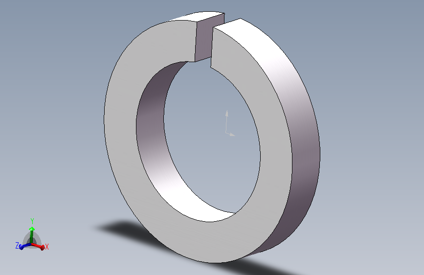 GB／T93-1987标准型弹性垫圈(装配)8×2．1(65Mn)