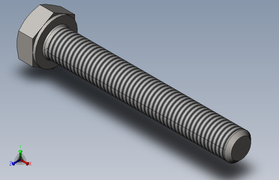 GB／T5781-2000六角头螺栓全螺纹C级M5×35(3．6级)