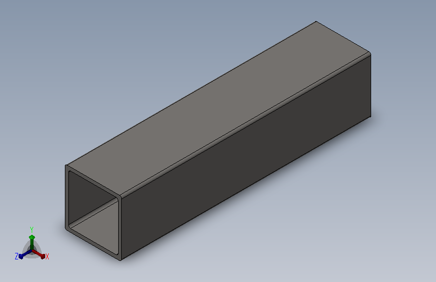 GB6728-86冷弯方形空心型钢50×3×250.SLDPRT1