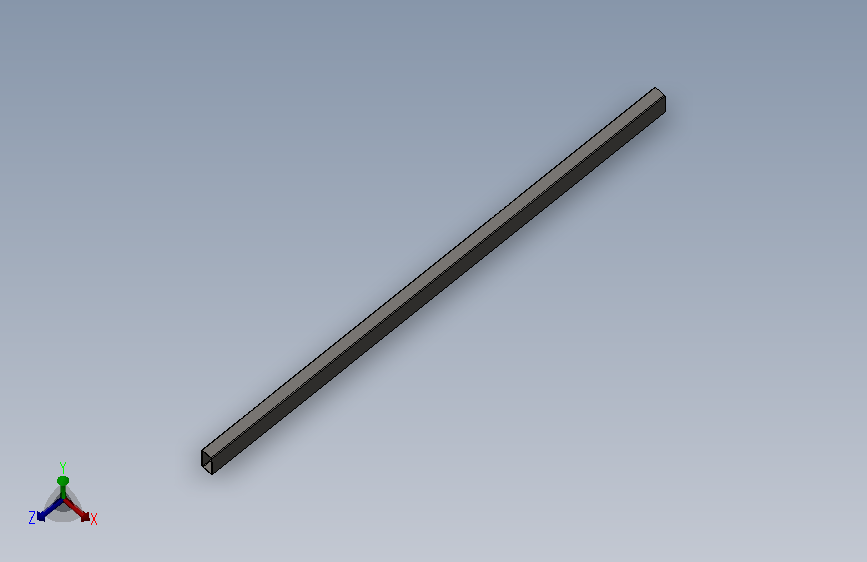 GB6728-86冷弯矩形空心型钢80×40×3 l=960