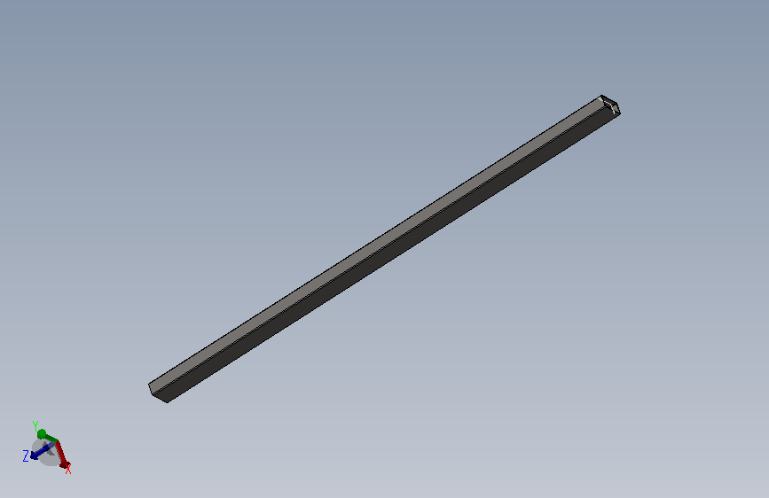 GB6728-86冷弯矩形空心型钢80×40×3 L=1000