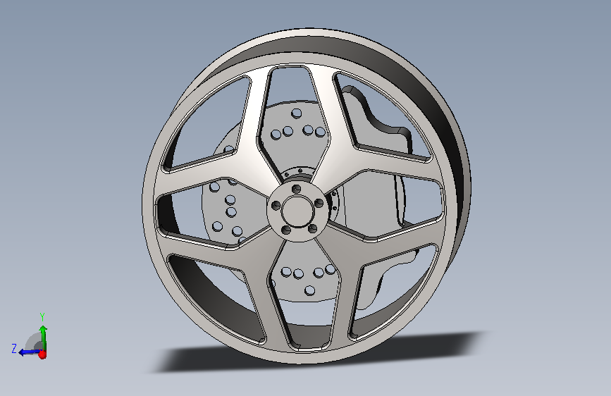 汽车轮胎3D模型