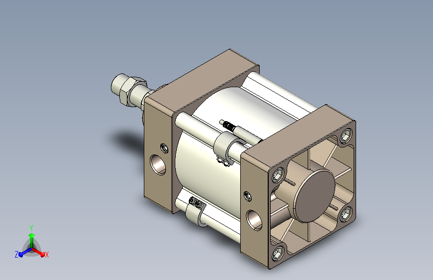 SI-100x25-S-B4-2 (000)气缸