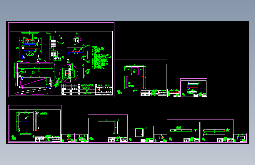 防海生物钣金加工图（二路）