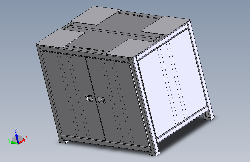 注脂压盖机机架钣金金材加工图纸