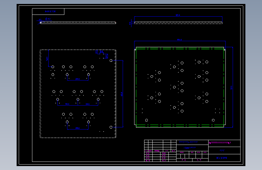 (dwg)XJ-1型端子箱---CAD图