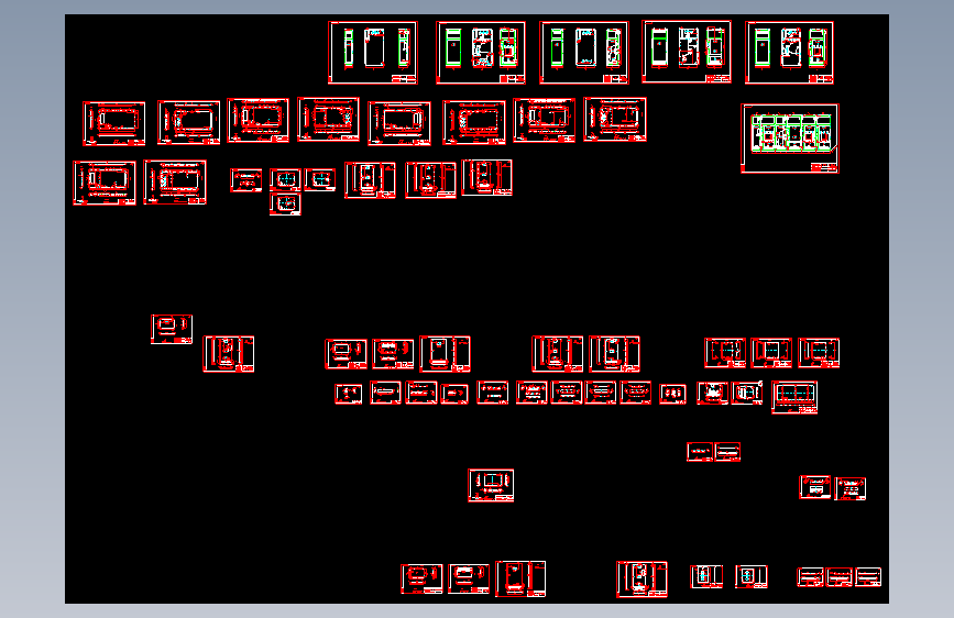 95010002200环网柜全套图纸
