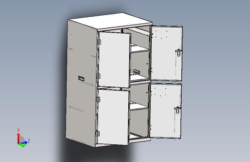 双开门多用途金属柜 sw18