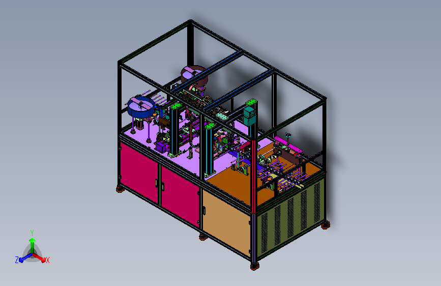 轴类卡圈定量注油机械