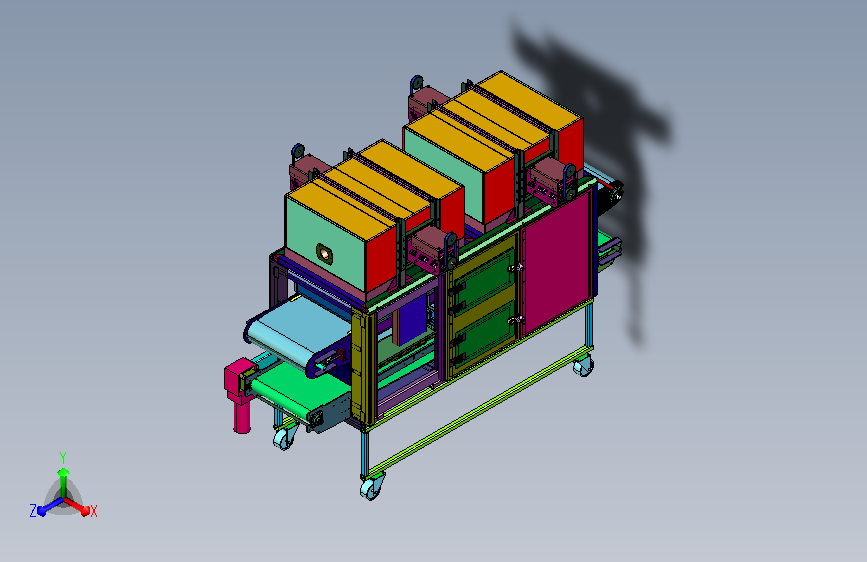 工业温控干燥加热炉舱装置