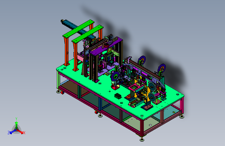 高密度电芯伺服对位合边贴胶设备