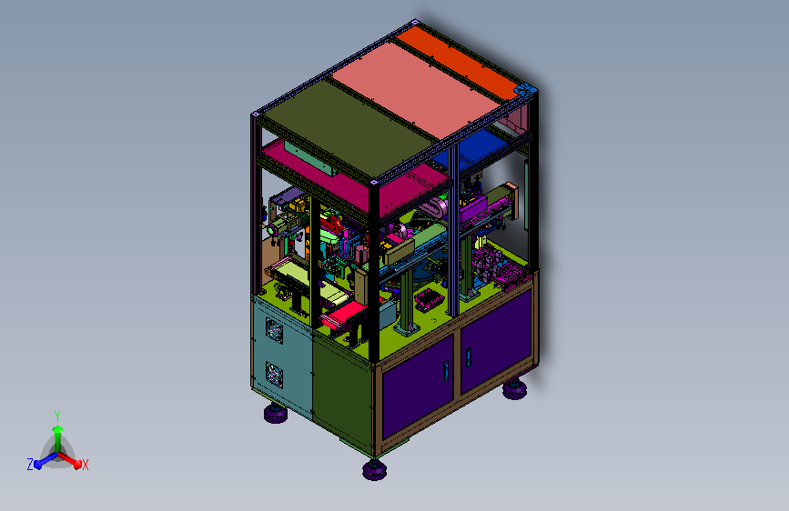 高精密散热风扇全自动生产线