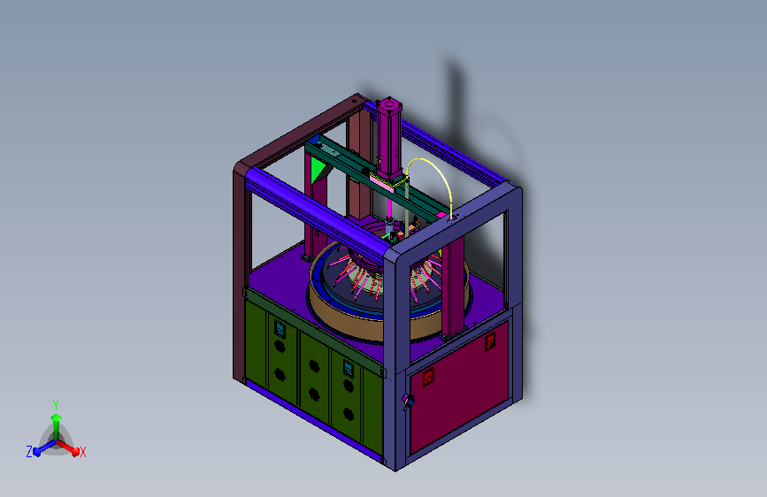 高精度光学镜片镜面打磨机