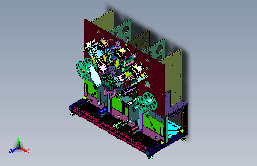覆晶薄膜双面瑕疵光学检查机