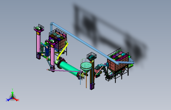 粉状物料磨粉分选生产线