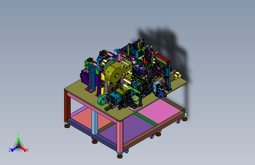 动力锂电池正负极片全自动叠片成型设备