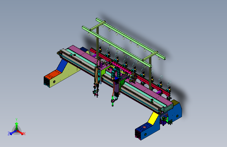 大尺寸板材等离子精细切割专用机床