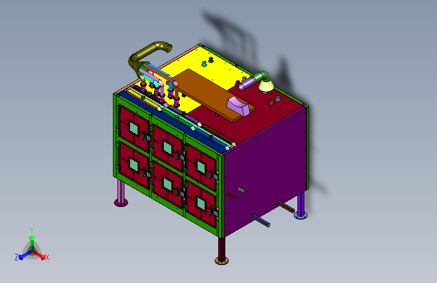 车内饰件的软化用恒温加热装置