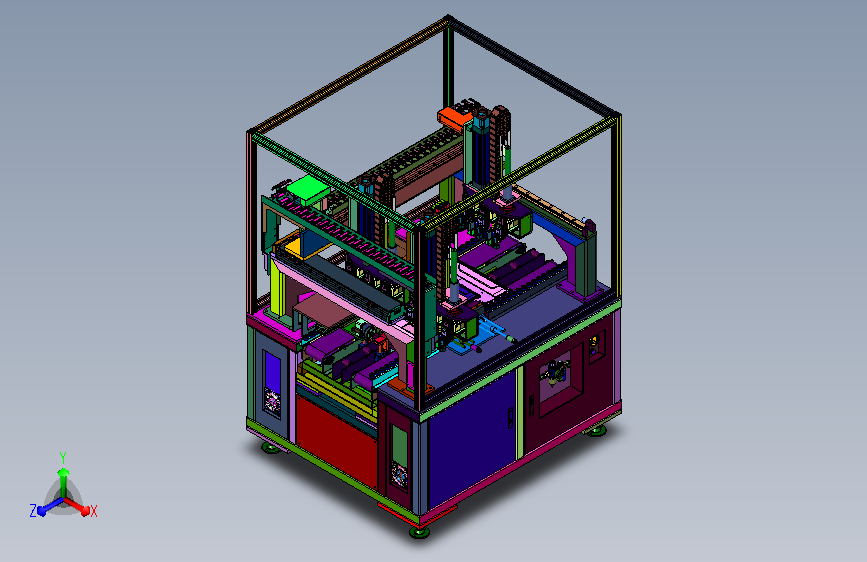 变位联动液晶模组三头差分涂胶机