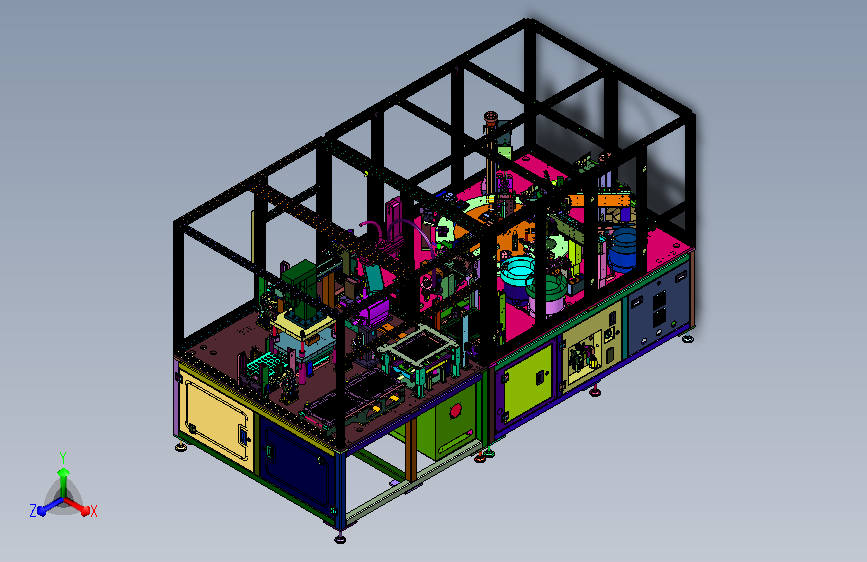 凹凸板涂胶装焊装置