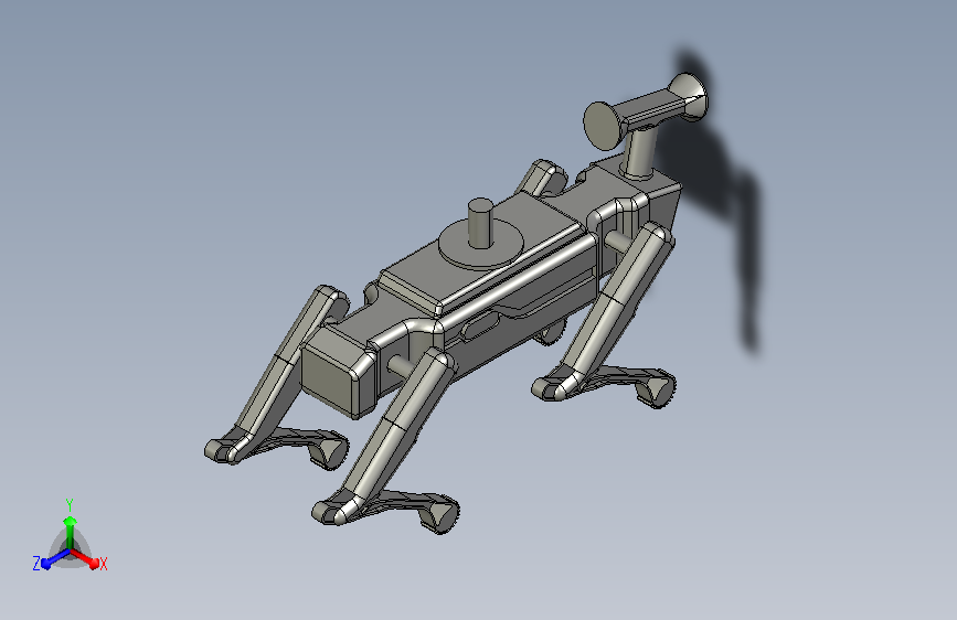 波士顿动力中型四足巡检机器人机械狗