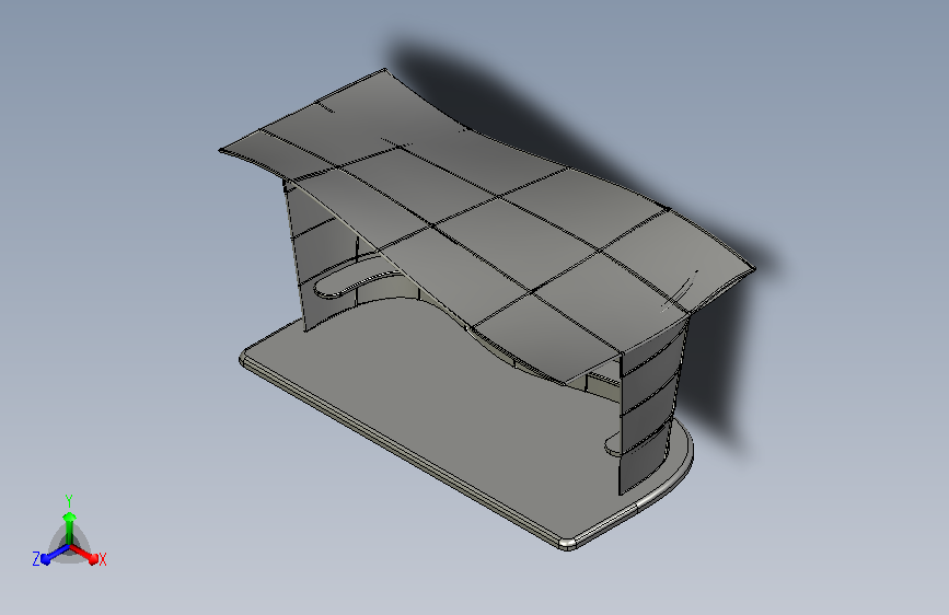 城市模块化公交候车亭