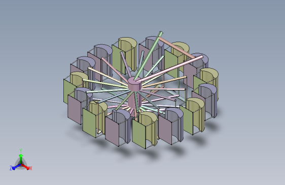 大型观光摩天轮模型