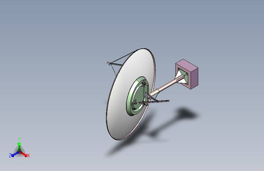 大型卫星通信天线