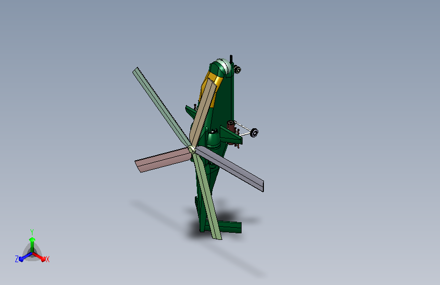 电动倾转旋翼无人机