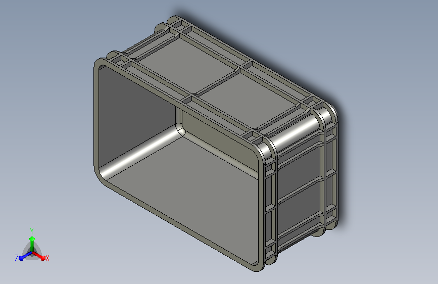 多功能注塑低成本转运箱