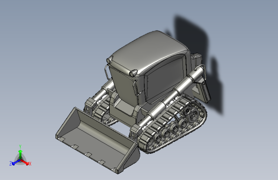 卡特彼勒紧凑型履带铲装机推土机
