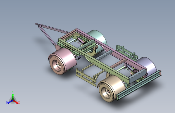 模块化多用途四轮拖车