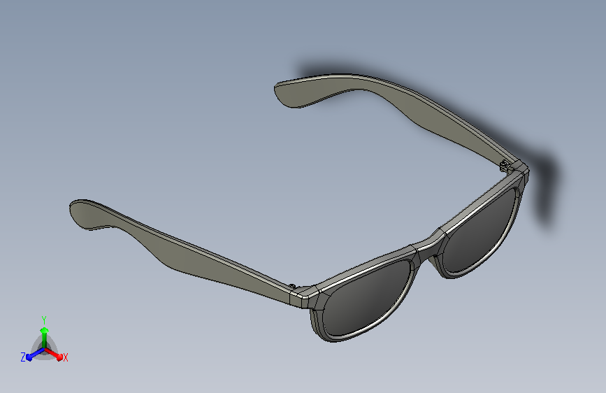 模块化太阳镜工程模型