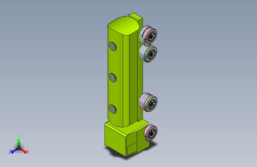 燃油运输罐车模型