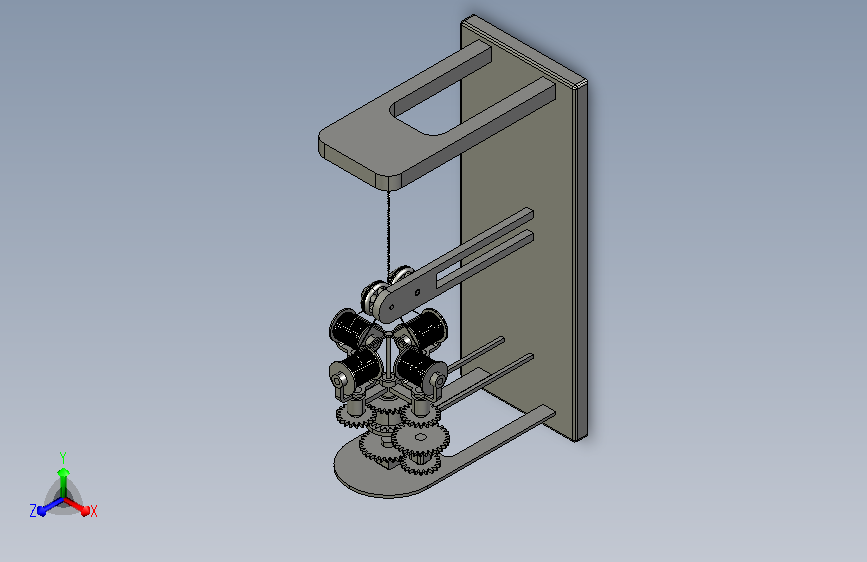绳索编织机通用模型