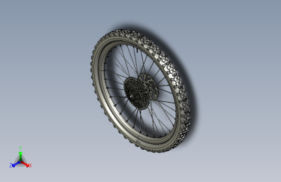 适配式车轮后轮总成