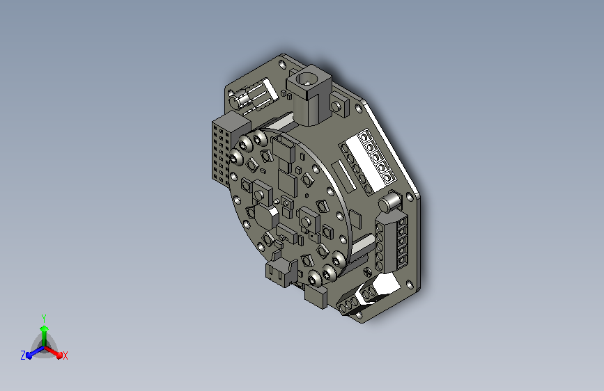 通用电子装配模块