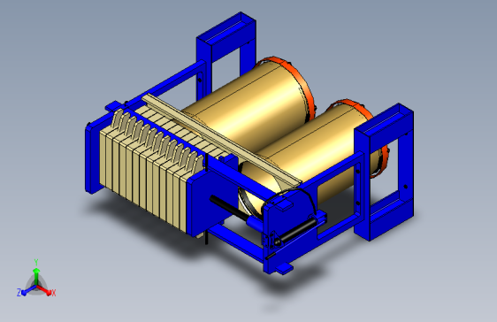 污水压滤机模块化系统