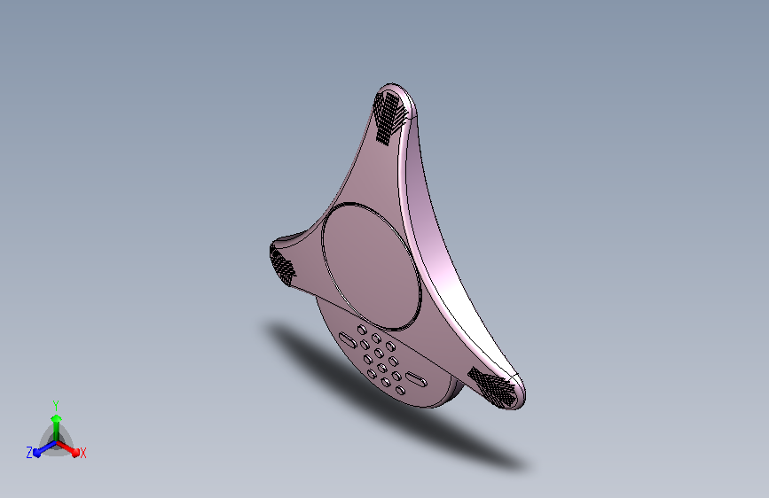 桌面会议电话模型