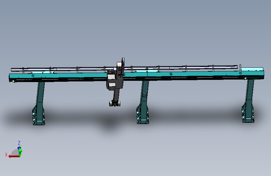 50Kg单轴桁架机械手（整套图纸） sw18