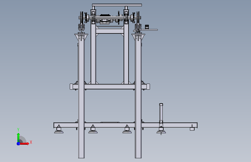 吸附式桁架机械手 stp