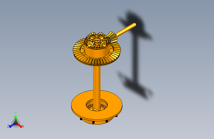 某重型车的后驱动桥三维建模 900346