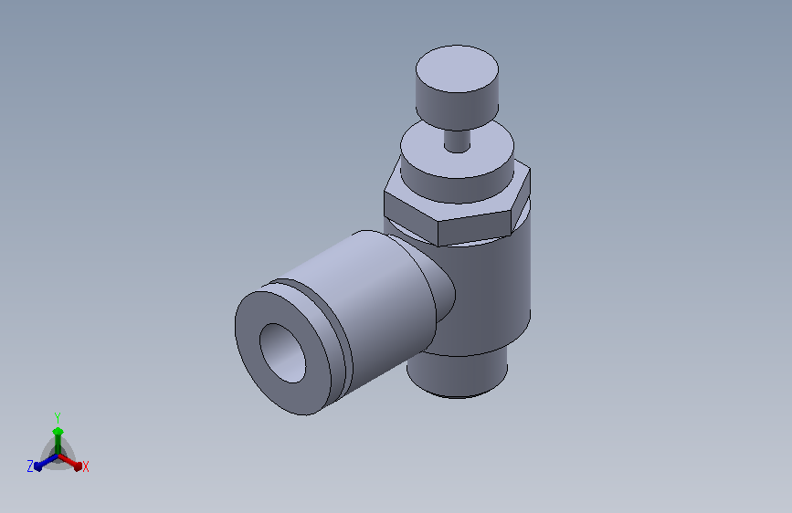 AS2201FG-N01-07   6MM调速阀绿点