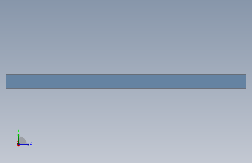 GB/T9788不等边角钢63×40×4_1100 左侧视图