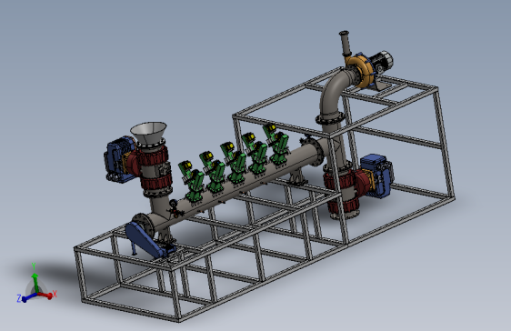 压力螺旋输送机