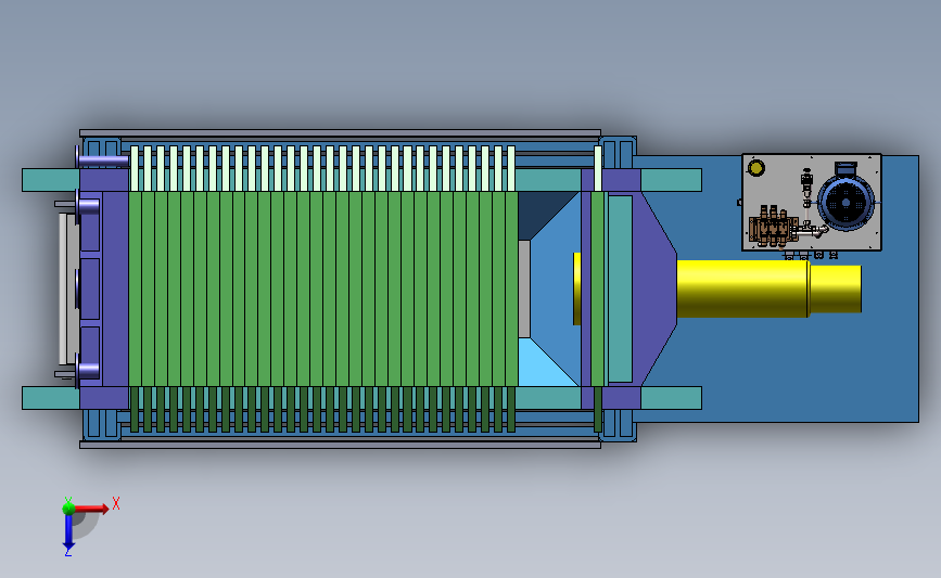 800型程控聚丙烯高压隔爆压滤机