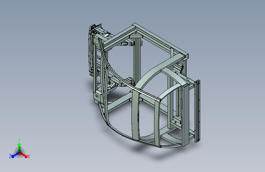 汽车白车车身车架模型（含图纸）=1371197=70