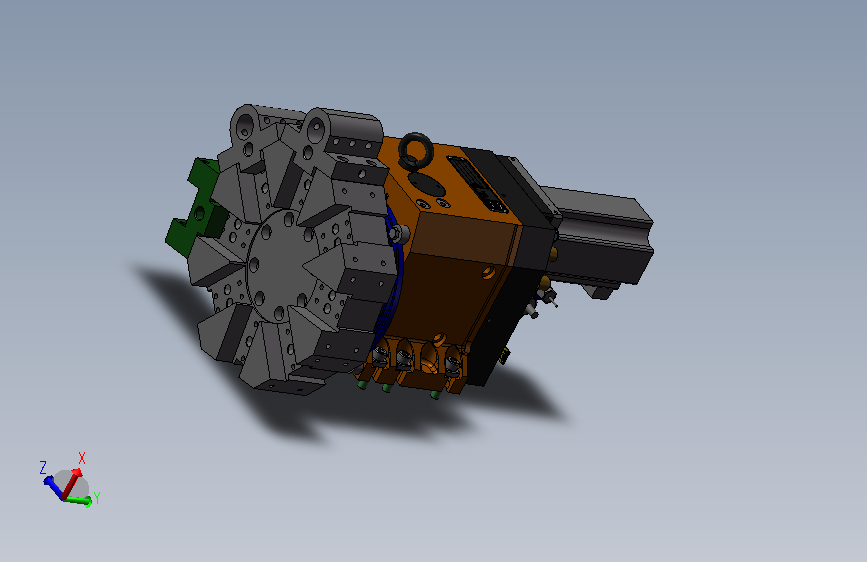 SAUTER后置-伺服刀塔（中心高63）