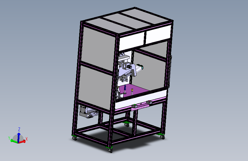 门板冲孔工作站