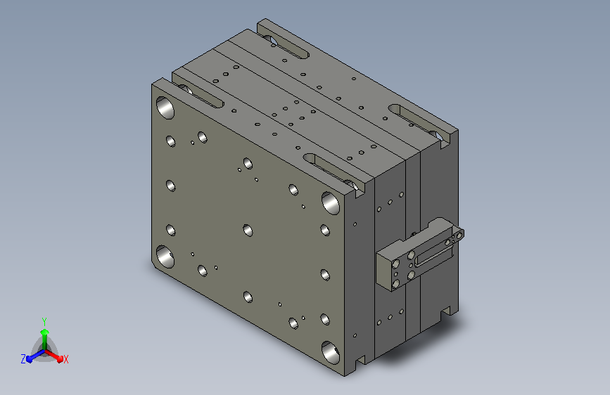 四方篮子模具设计